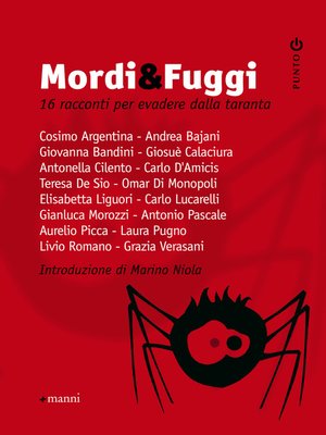 cover image of Mordi & fuggi. 16 racconti per evadere dalla taranta